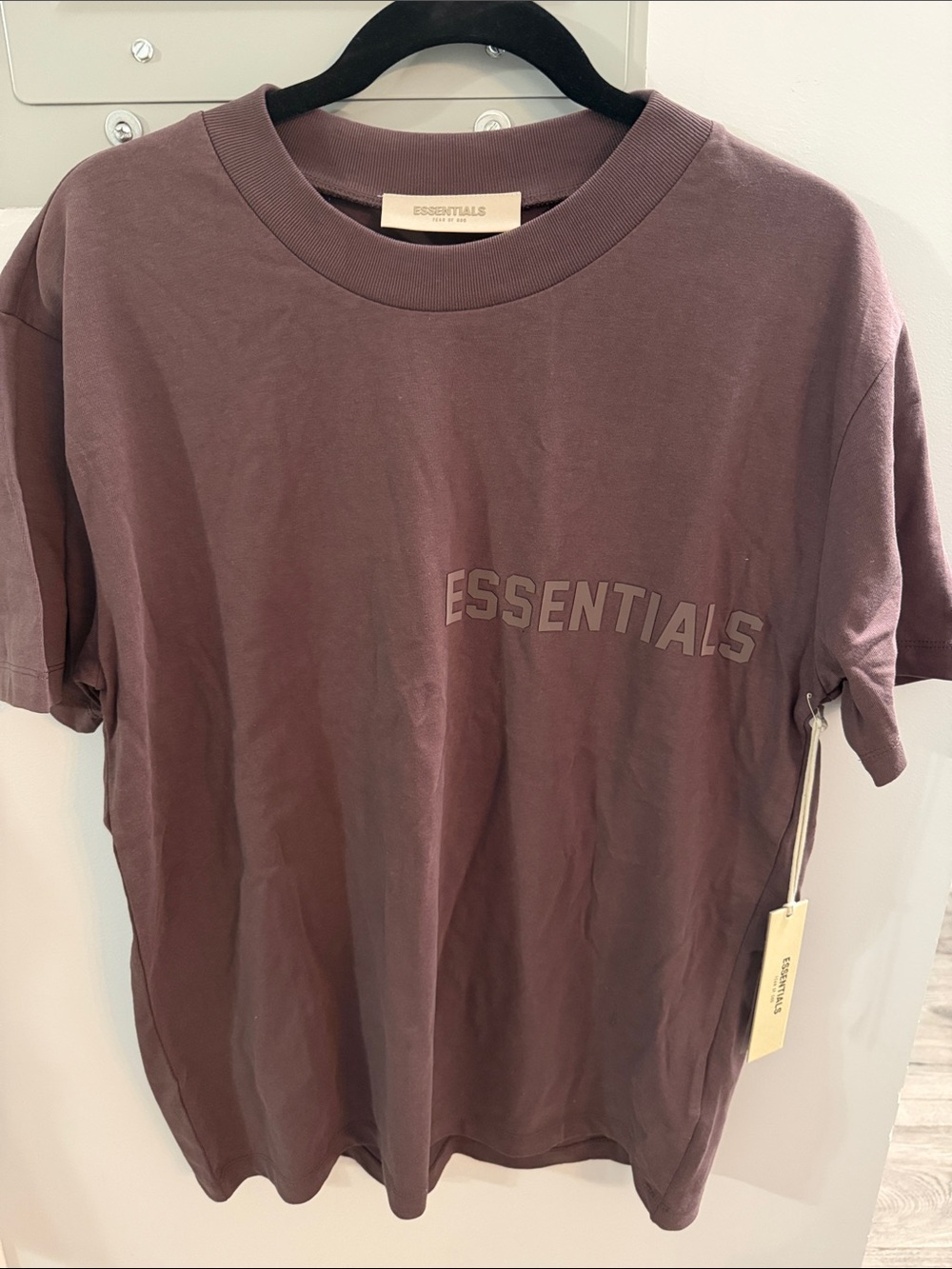 ESSENTIALS Crewneck Tee with Tonal Logo